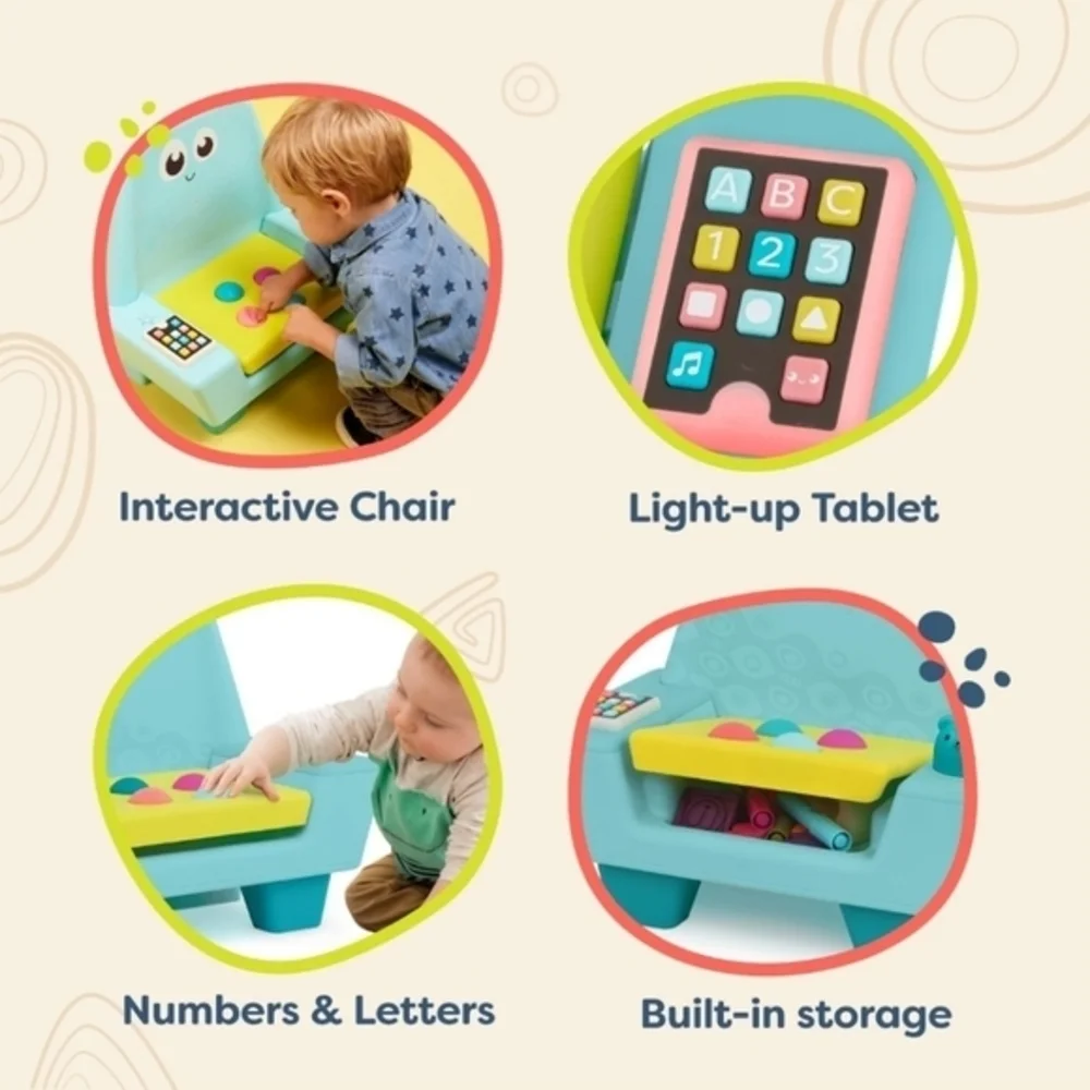 B. Toys Toddlers Interactive‎ Musical Chair with Light-Up Tablet & Activities